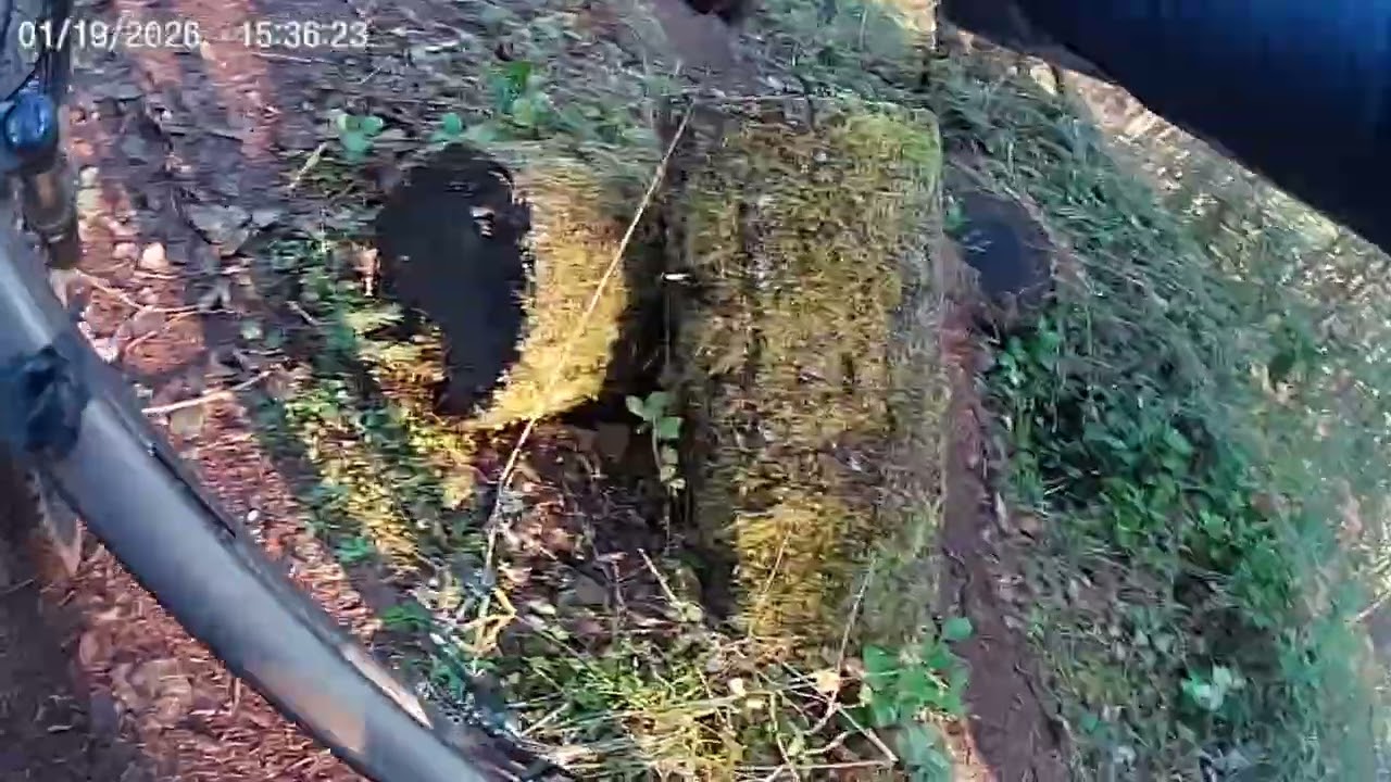 Down hill