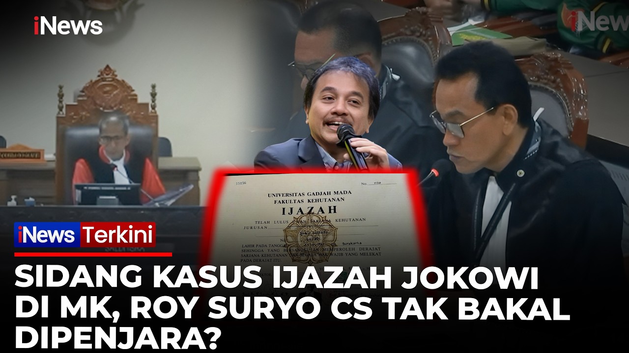 Roy Suryo Cs Ngadu ke MK, Minta Aktivis yang Kerja untuk Kepentingan Publik Tak Bisa Dihukum
