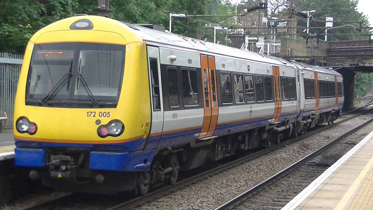 Trains at Woodgrange Park