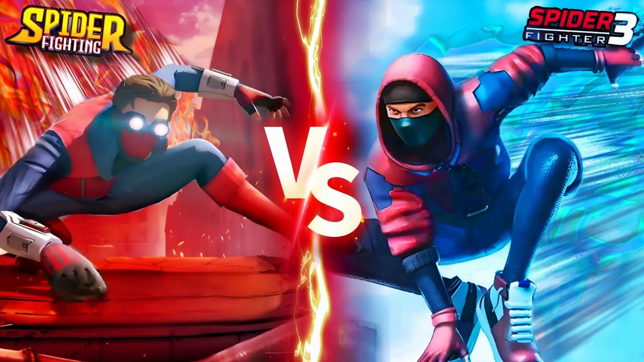Spider Fighter 3 VS Spider Fighting (WHO IS THE BEST)