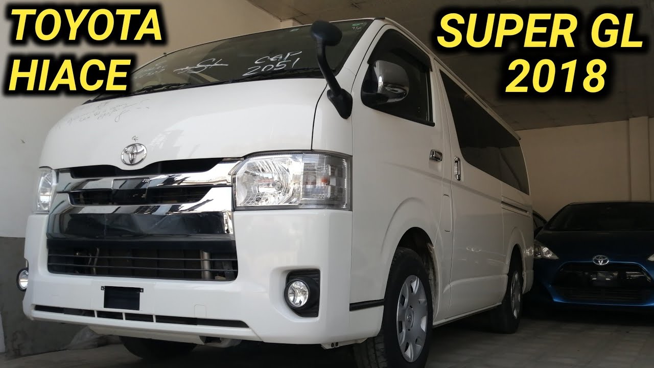 TOYOTA HIACE SUPER GL 2018 গাড়ি দেখুন // Recondition TOYOTA HIACE SUPER GL 2018 Car Price In Bd