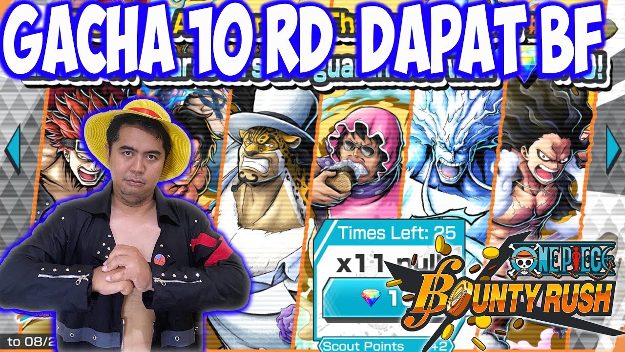 Worth Parah Gacha 10 RD Dapat 11 SSR Ada Bounty Festnya 🔥🔥- One Piece Bounty Rush