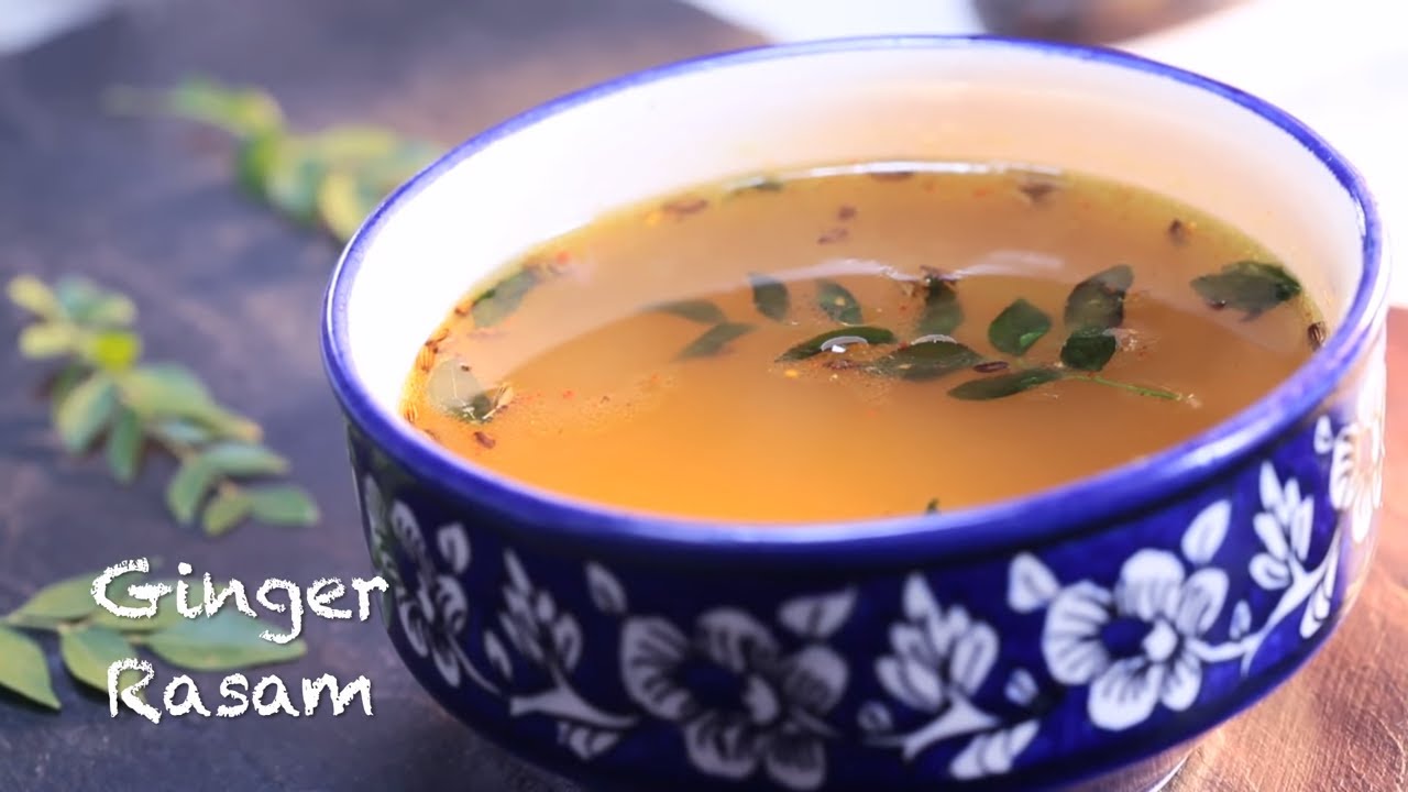 How To Make Ginger Rassam By Nandita Iyer || Saffrontrail
