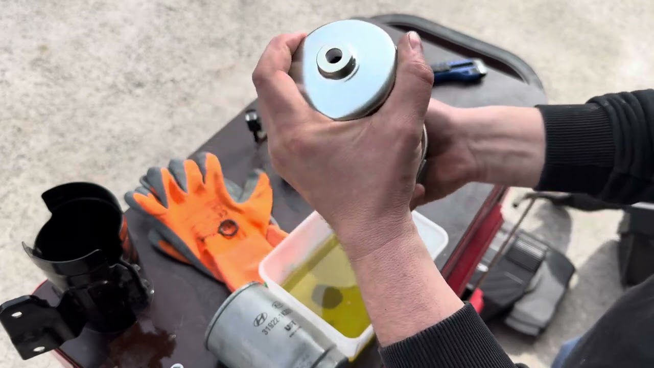 Remplacement filtre a gazole kia sportage @Pifpof059