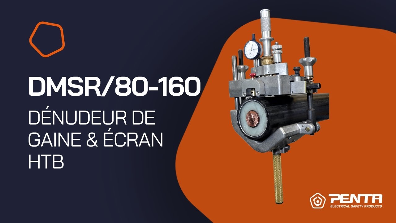 FR - DMSR/80-160 - Dénudeur de gaine & écran HTB