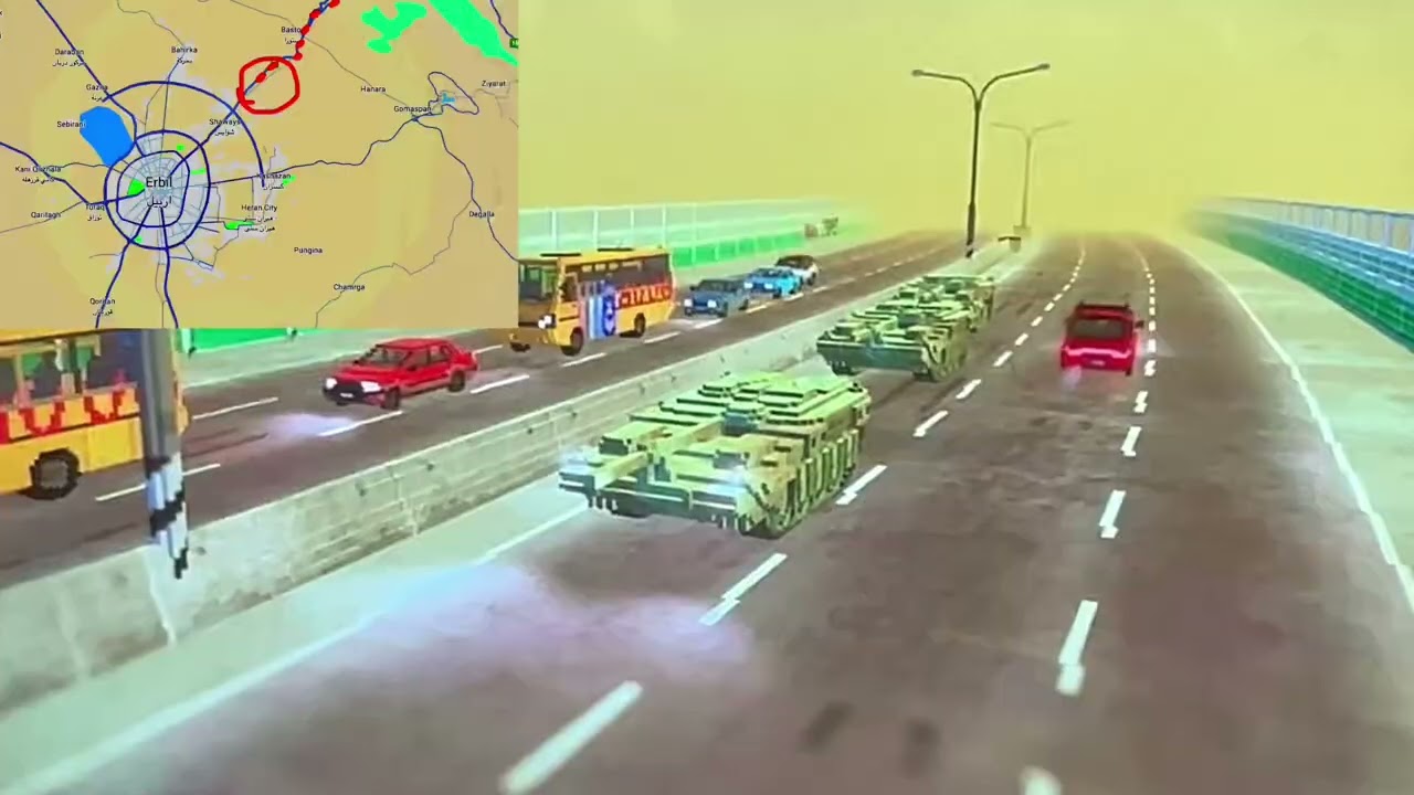 Is Iran invading Northern Iraq ? ( more in description )