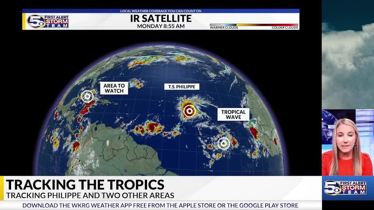 Tracking Philippe, New Tropical System Forecast to Form Midweek