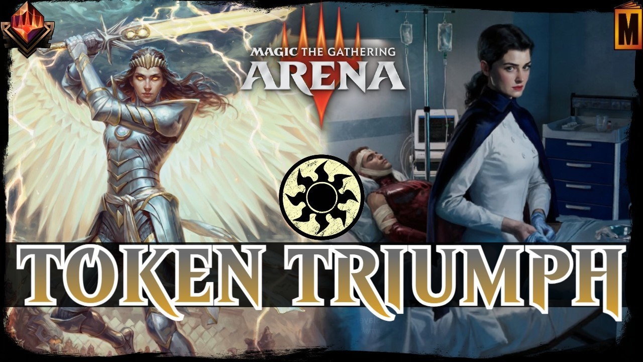 Триумф триллиона жетонов | MTG Arena Моно-белые жетоны, стандартная колода MYTHIC MARVEL