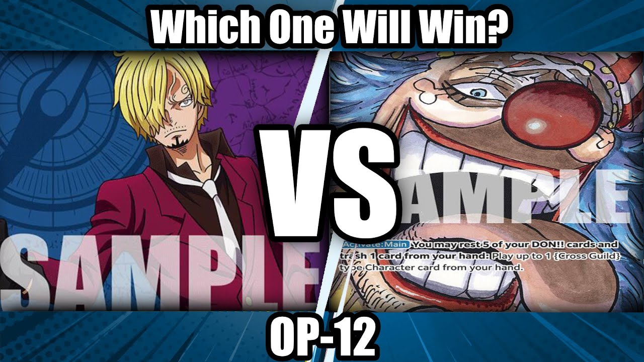 UP Sanji vs Buggy OP12
