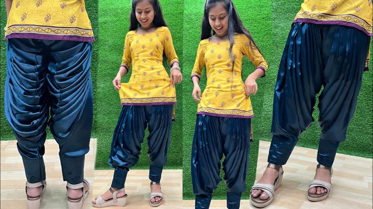 Jale 2 Song सपना चौधरी की हैवी पटियाला सलवार कैसे बनाएं/Full Patiala Salwar Cutting and Stitching