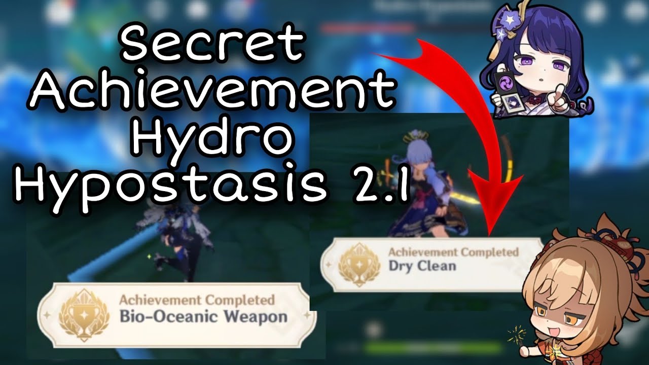2 Secret Achievement on Hydro Hypostasis - Genshin Impact 2.1