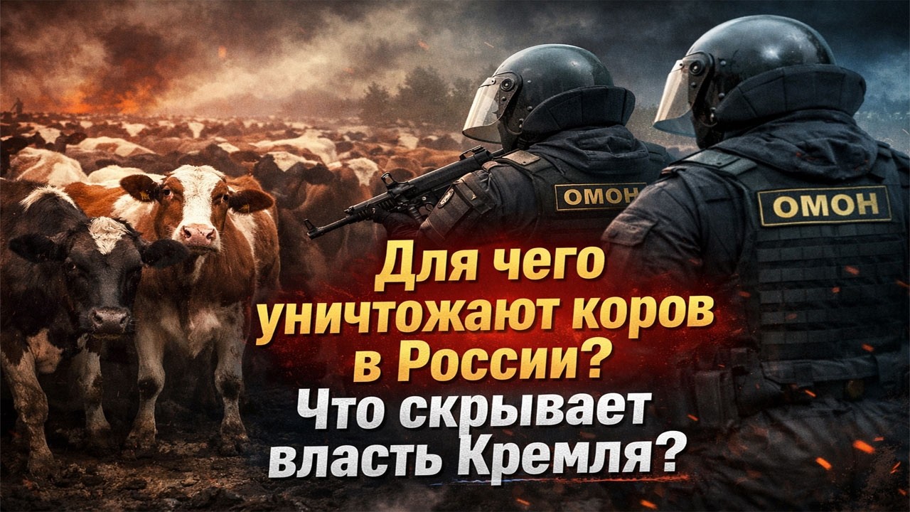 В России уничтожают скот, но русским в Германии любителям путина пофиг на ваших коров россияне