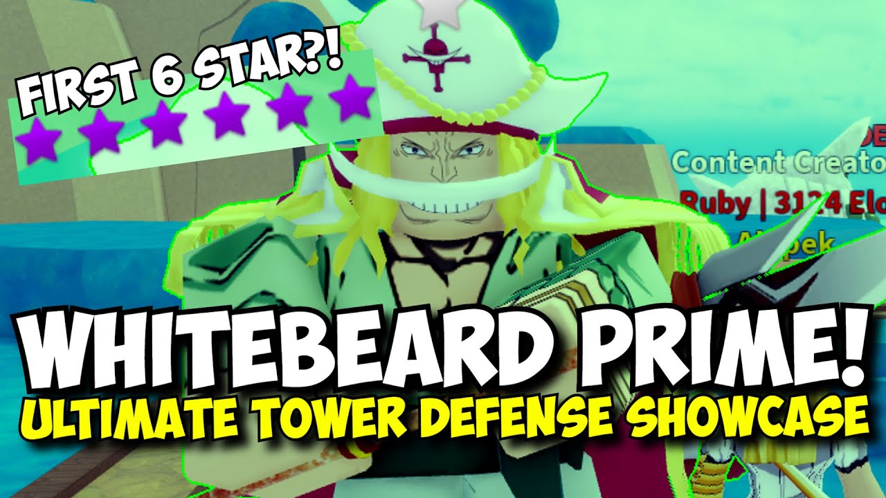 New Whitebeard Prime has the BEST ABILITY in Ultimate Tower Defense!