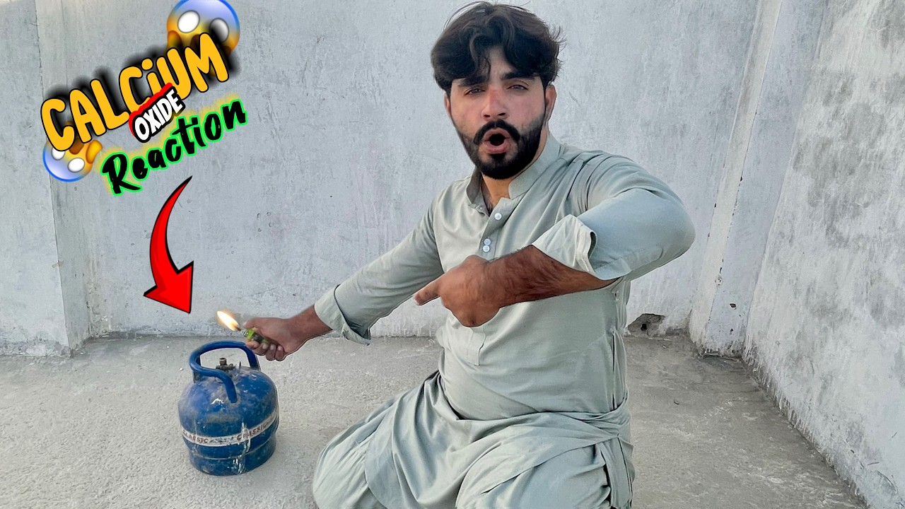 Blast’s reaction for calcium oxide