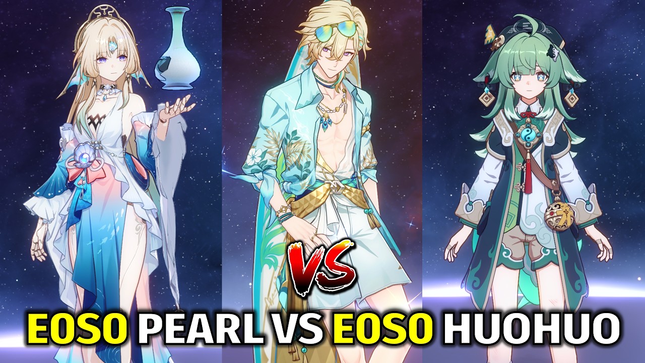 E0S0 Pearl vs E0S0 Huohuo for Aventurine SP | Honkai: Star Rail 4.6