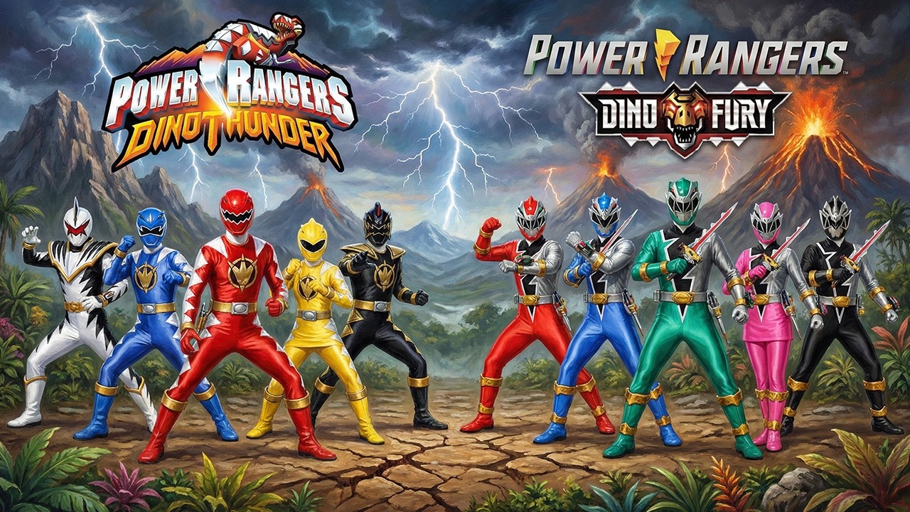 POWER RANGERS Dino Thunder x Dino Fury Theme Song - Epic Version Cover - Mashup Soundtrack