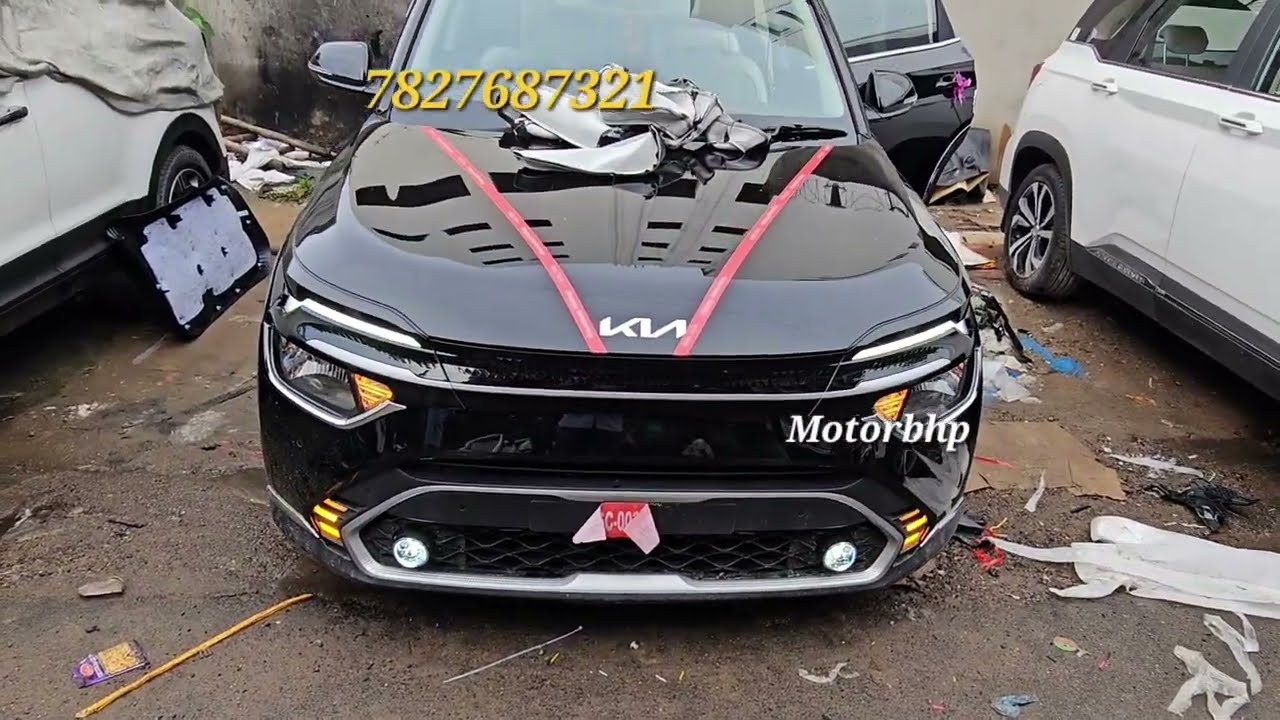 Kia Carens 2024 Prestige Optional Headlights Modified🔥Kia Carens Projector Fog Light Upgrade