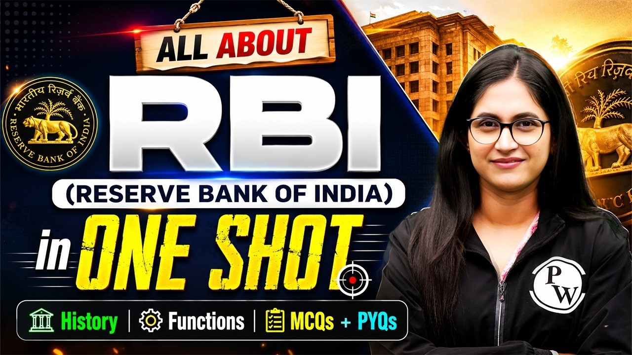 All About RBI 🏦 | RBI History, Functions & MCQs | RBI One Shot | Banking Awareness by Sushmita Ma'am