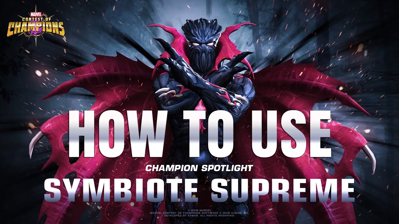 How To Use SYMBIOTE SUPREME Easily | Abilities Breakdown | Marvel Contest Of Champions