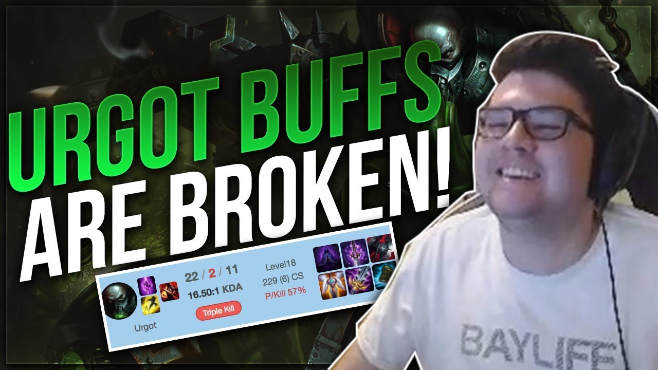 DYRUS • THESE URGOT BUFFS ARE BROKEN!! (22 KILLS!)