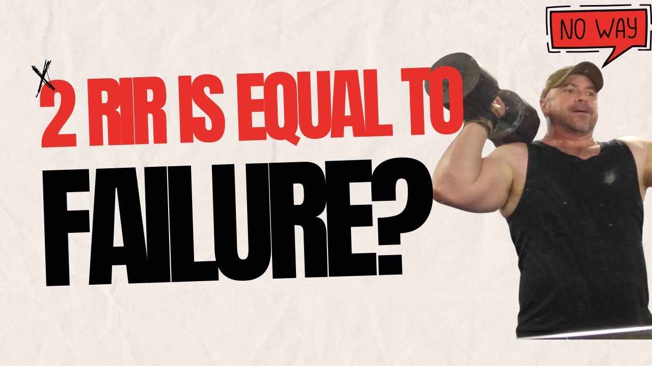 Leaving 2 REPS in the TANK - The Same as Training to Failure?