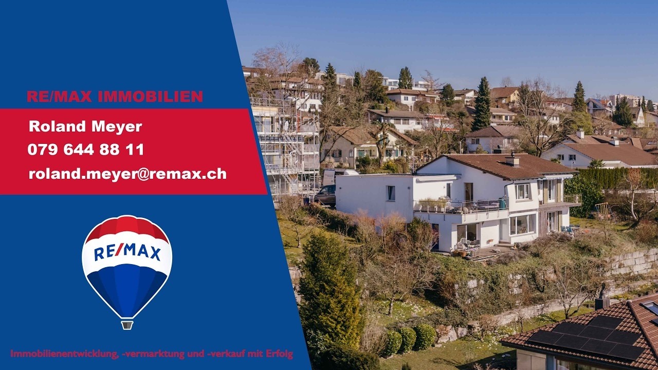 6.5 Zimmer Haus mit Einliegerwohnung in Widen zu verkaufen – REMAX Immobilien Berikon, Roland Meyer