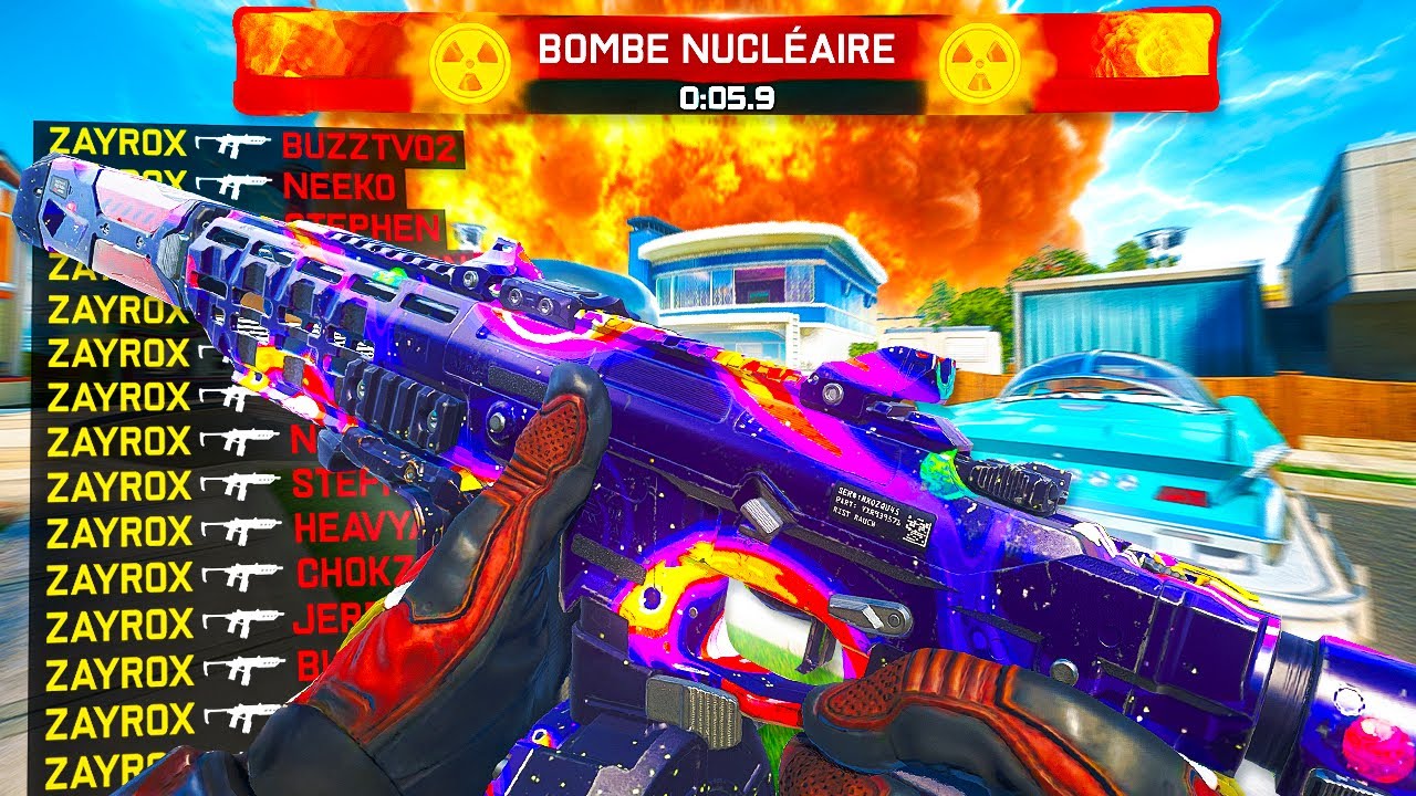 DOUBLE NUCL&Eacute;AIRE CONTRE DES *GROS TRYHARDS* AKITA sur BLACK OPS 7!! (MEILLEURE CLASSE RK9)