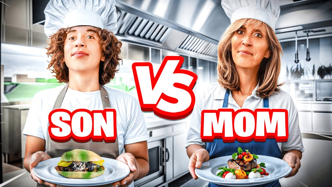 Who’s The Better Chef? | Mom vs. Son COOK OFF!