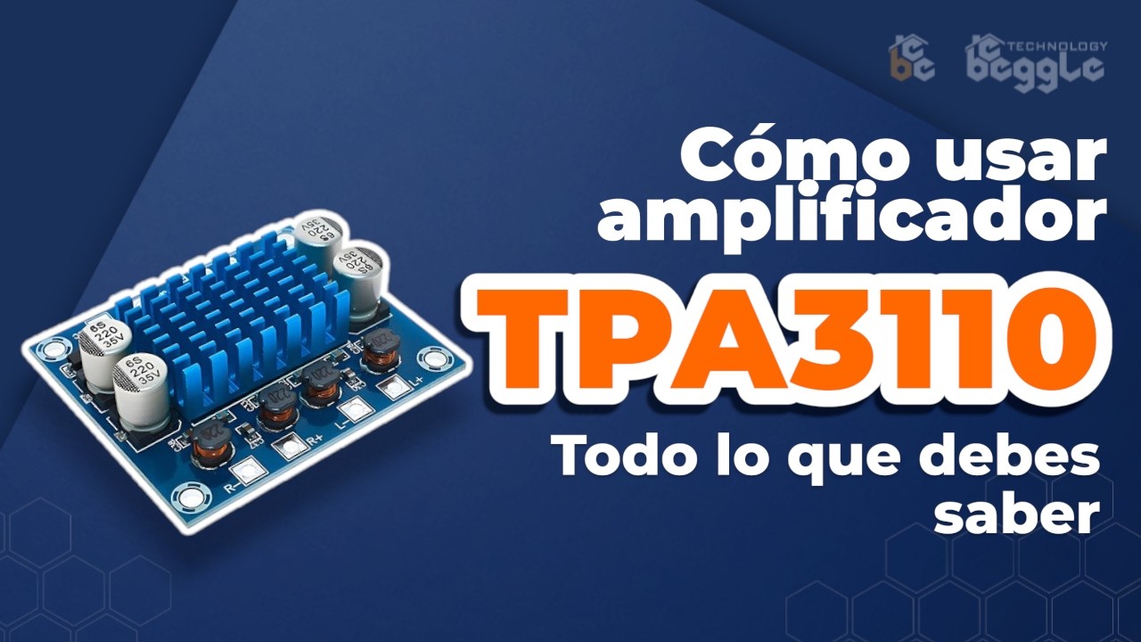 COMO FUNCIONA EL Amplificador de audio TPA3110 - Tutorial de pruebas y funcionamiento