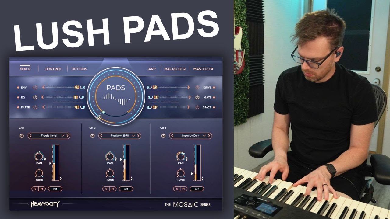Mosaic Pads Preset Demo | Evolving Pad Sounds by Heavyocity