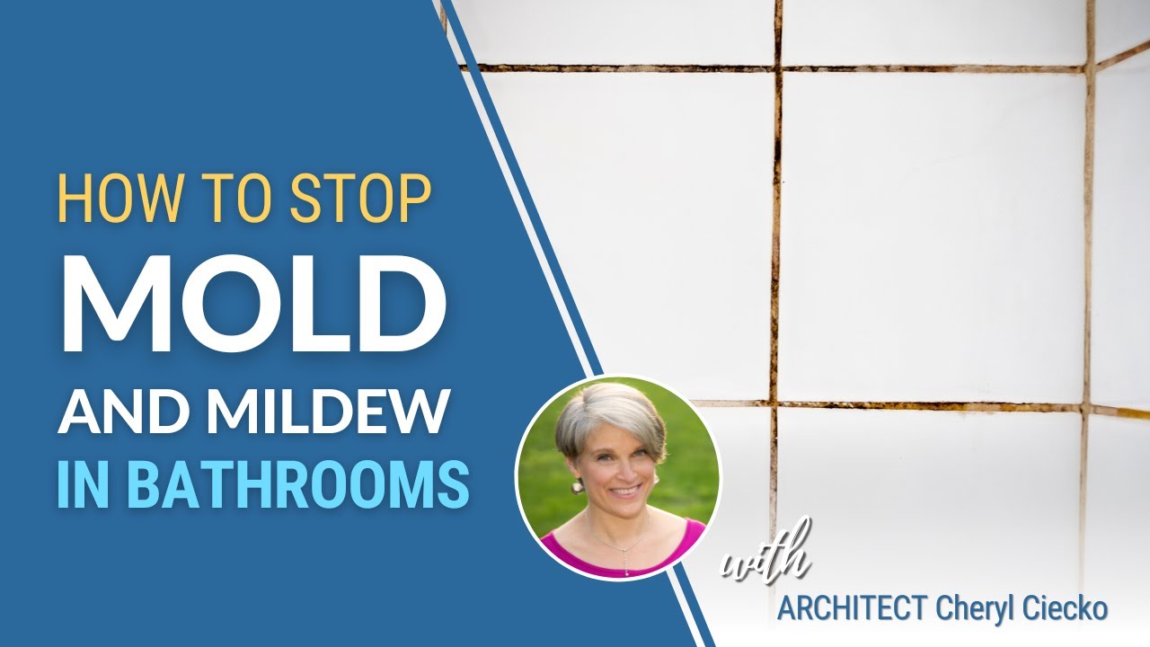 Get Rid Of Mold & Mildew In Bathrooms and on Tile