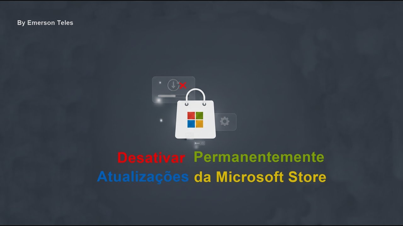 Como DESATIVAR atualizações automáticas da Microsoft Store (PERMANENTE) - Windows 10-11 | 02/09/2025