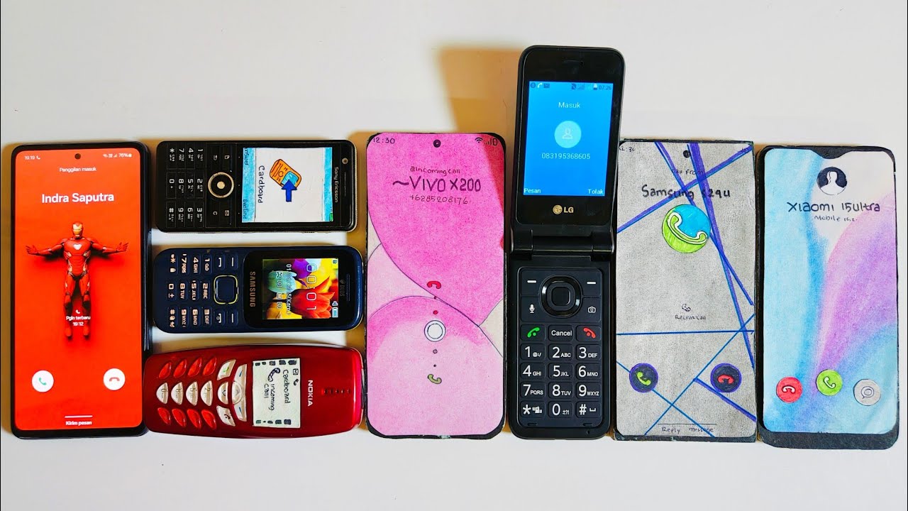 Samsung A53 Nokia Sony ericson Vivo X200 Galaxy S25 U+B310e Redmi Note 8 LG |Guess who incoming Call