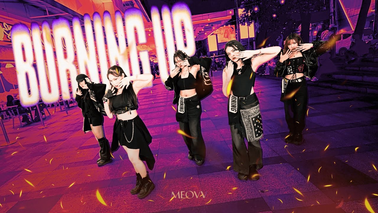 [KPOP IN PUBLIC] MEOVV(미야오) - ‘BURNING UP’ Dance Cover by SUGAR X SPICY from INDONESIA