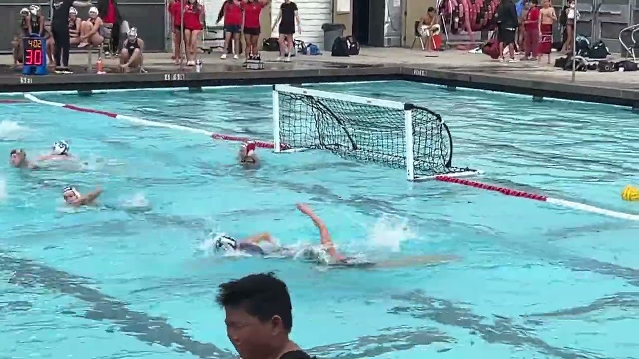 Back Bay vs So Cal 1st qtr girls 14u water polo 