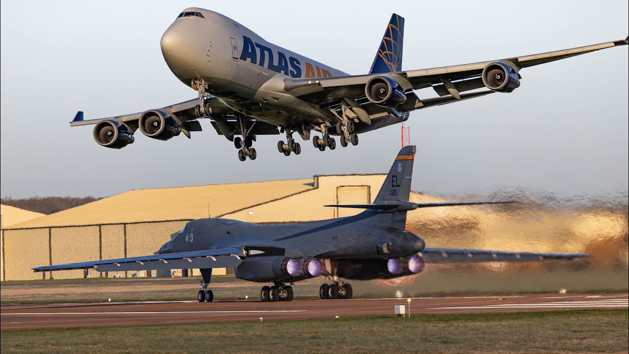 USAF Action at RAF Fairford during operation epic fury 