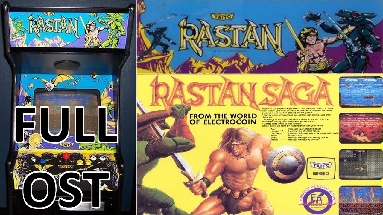Rastan Saga - Full Arcade OST Medley Soundtrack