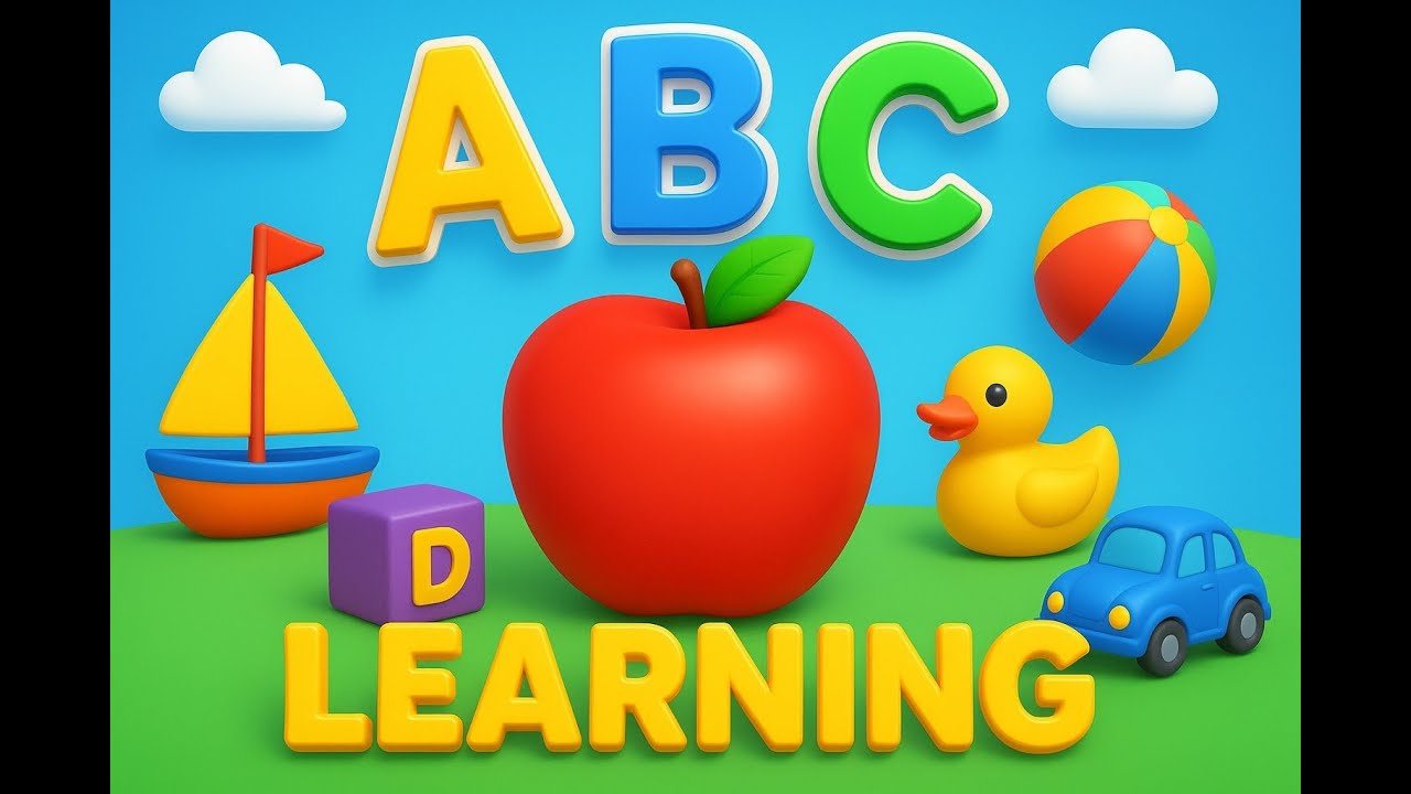 ABC Learning for Kids | A for Apple to Z | Alphabet Phonics for Children | ABCD Song