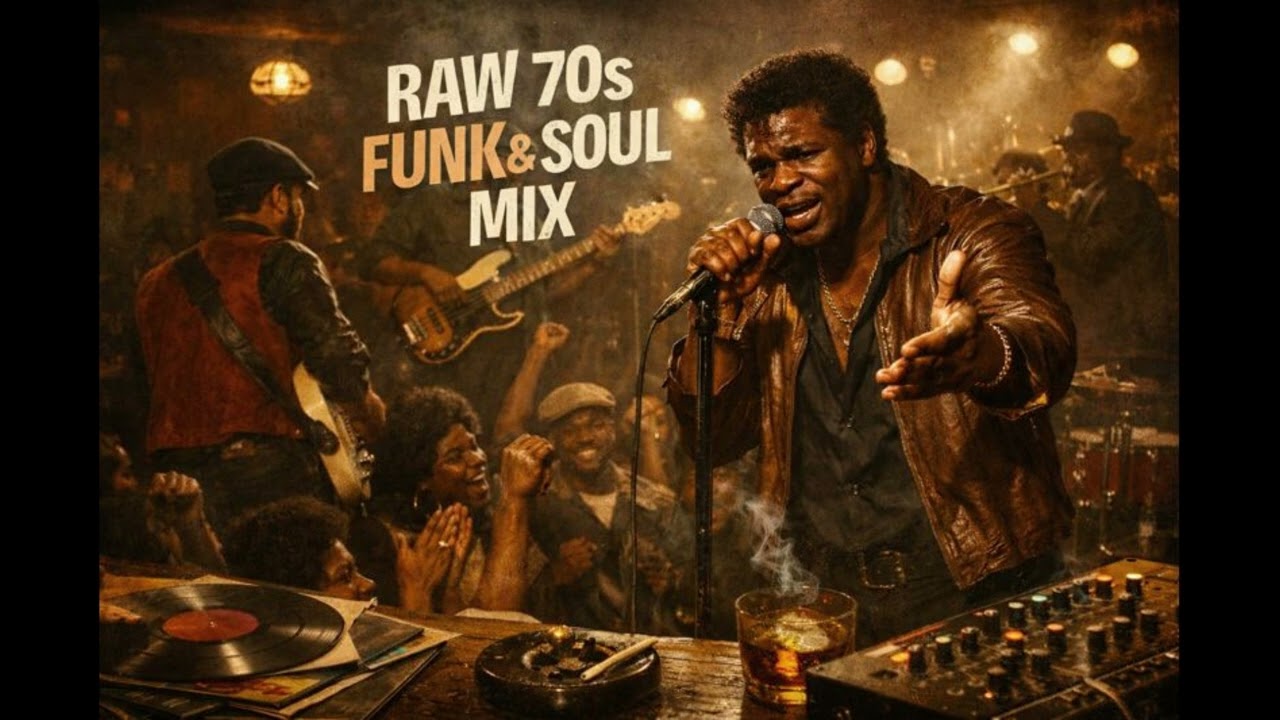 Underground 70s Funk Mix ⚡ Raw Soul, Conscious Groove | Vinyl Vibes for Bars & Cafes