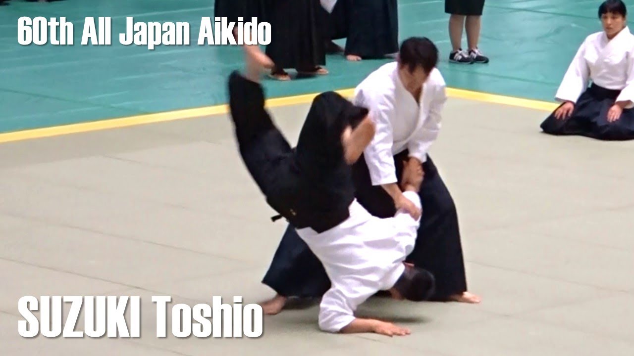 SUZUKI Toshio Shihan - 60th All Japan Aikido Demonstration