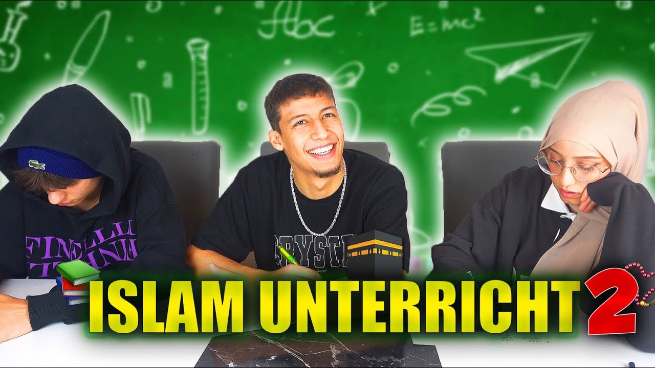 Islam Test bestanden ??🤔😂ISLAM Stunde 2✨🕰( Gechwister Duell 😂)