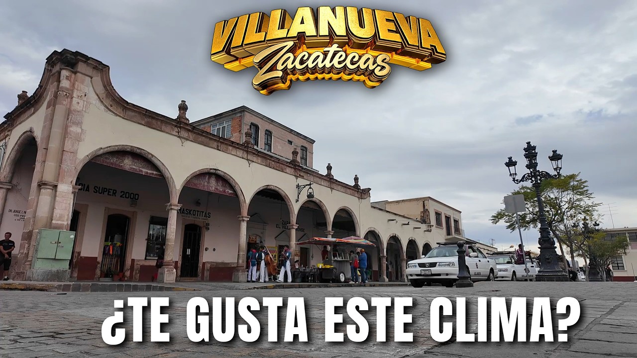 Fin de semana nublado en Villanueva: calles tranquilas y tamborazo en el jardín