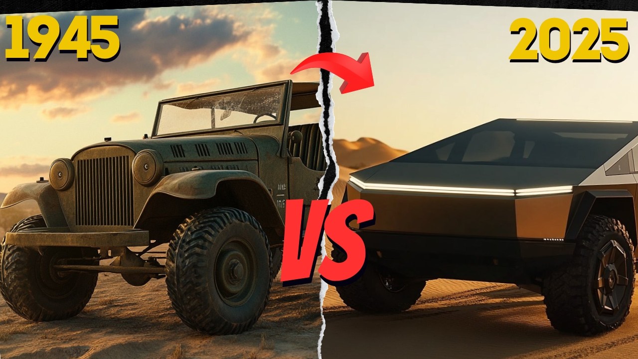 Epic EVOLUTION of 4x4 Jeeps (1945-2025) from War Machines to Off-Road Beasts!