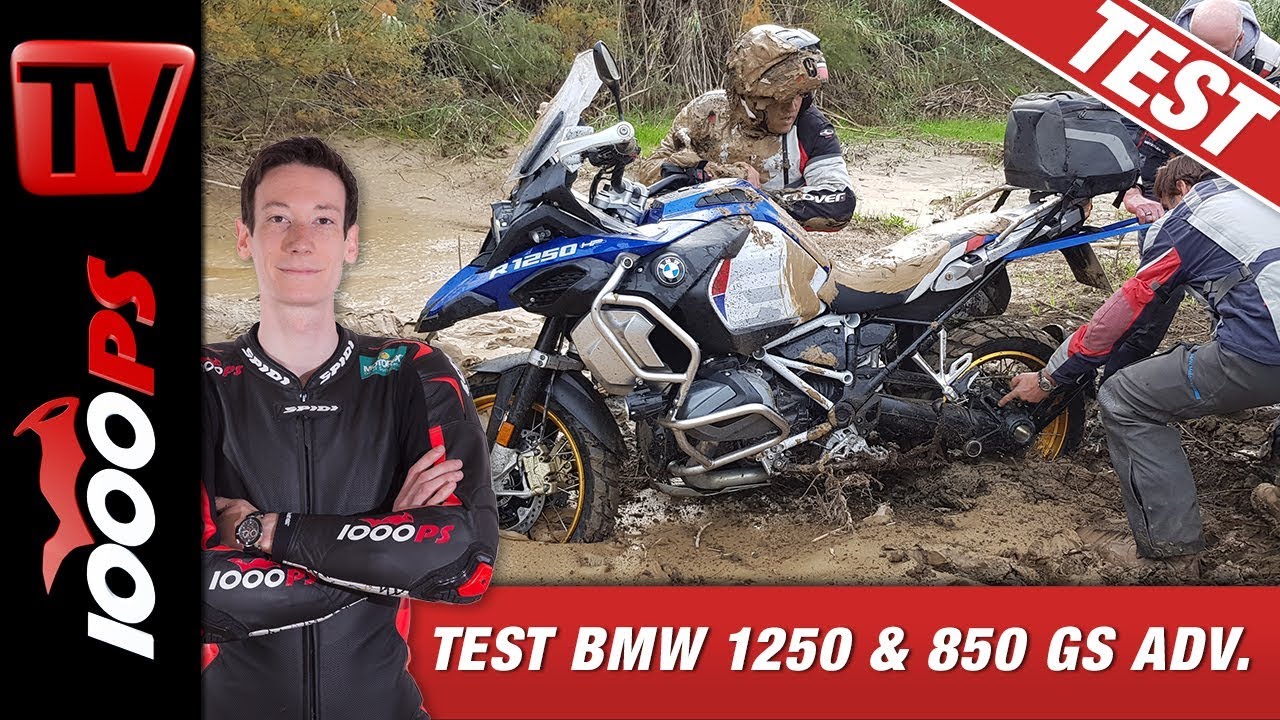 BMW R 1250 GS Adventure Test und F 850 GS Test - Harter Test erfordert Opfer - Reiseenduro Offroad