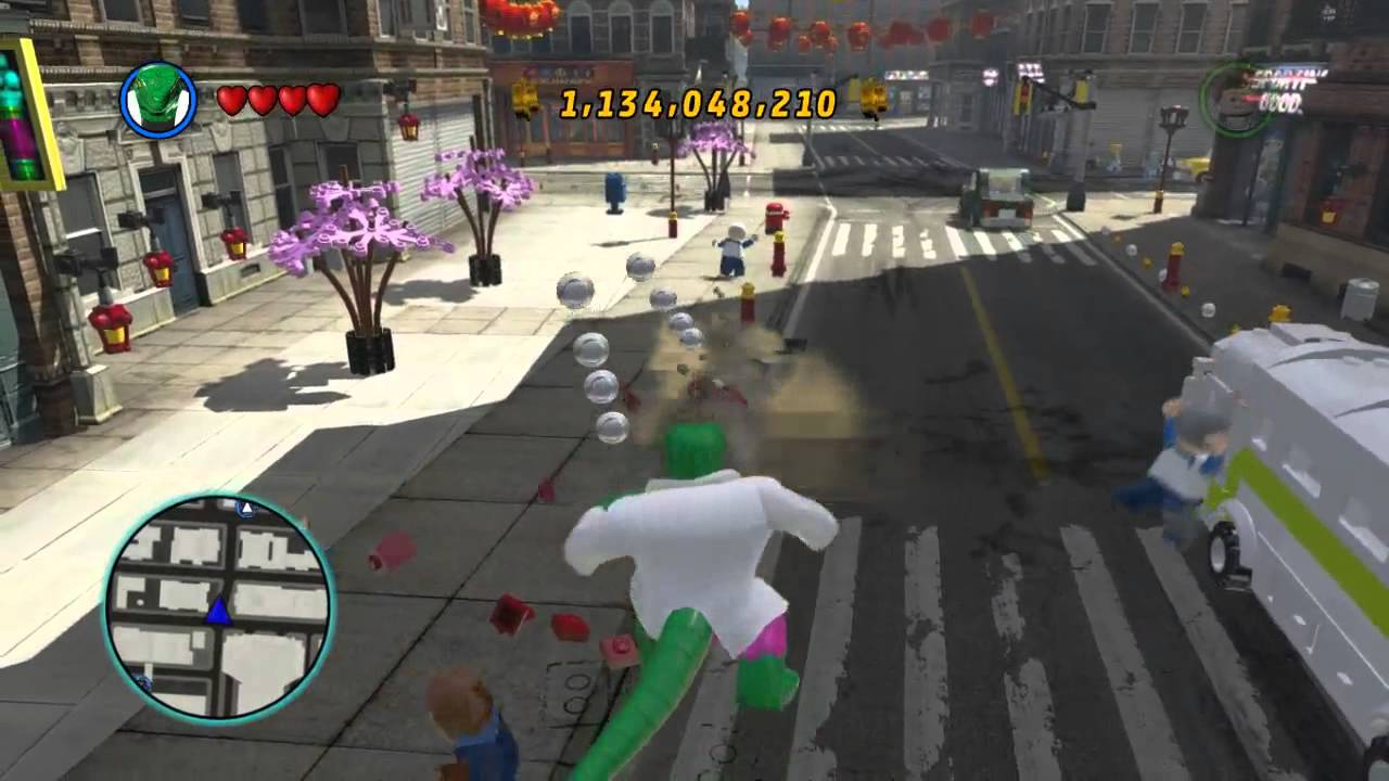 LEGO Marvel Super Heroes The Video Game - Lizard free roam