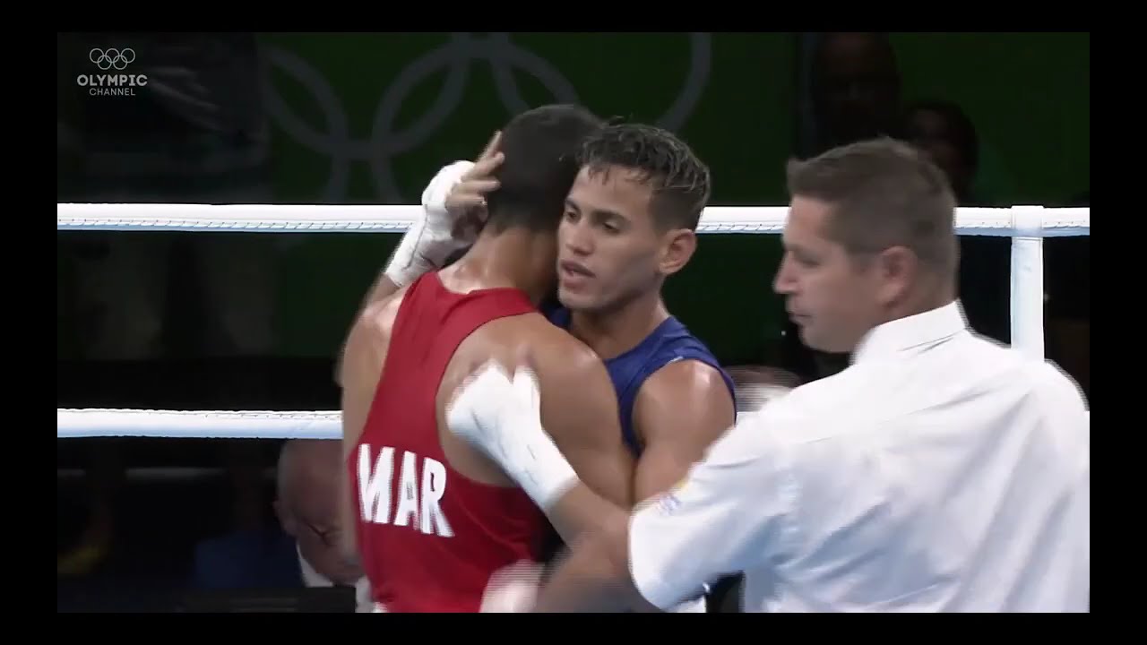 Rio-2016.1/8 Final. Robeisy Ramirez (CUB) 🇨🇺 🆚 🇲🇦 (MAR) Mohamed Hamout -56kg.