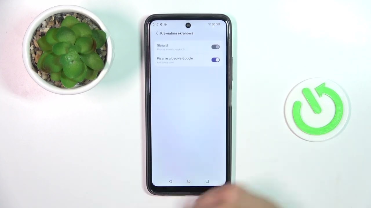 Jak włączyć lub wyłączyć pisanie głosowe Google na MyPhone N23