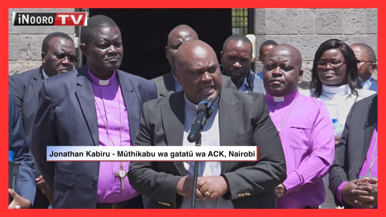 Jonathan Kabiru, mũthikabu mwerũ wa ACK diocese ya Nairobi