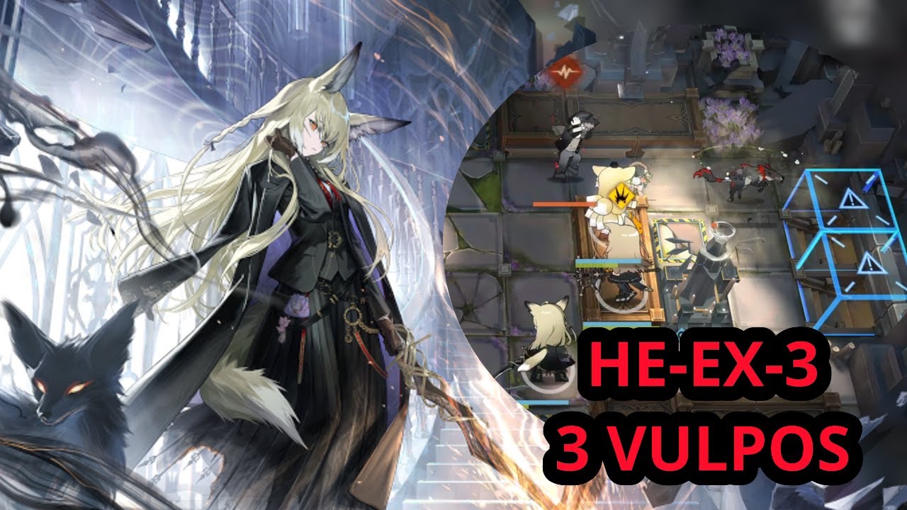 SuzuFam against the world | HE-EX-3 | 3 Ops Vulpoknights [Arknights]