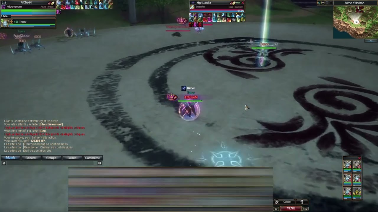 Rappelz Space - Corr VS Berserker